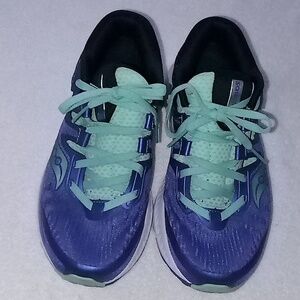 Saucony Women's Purple and Mint Athletic Shoes